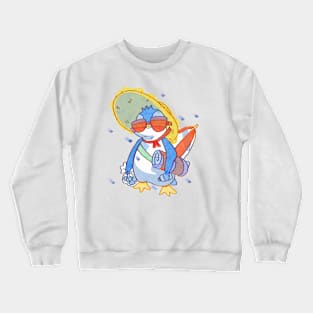 Summer Penguin Crewneck Sweatshirt